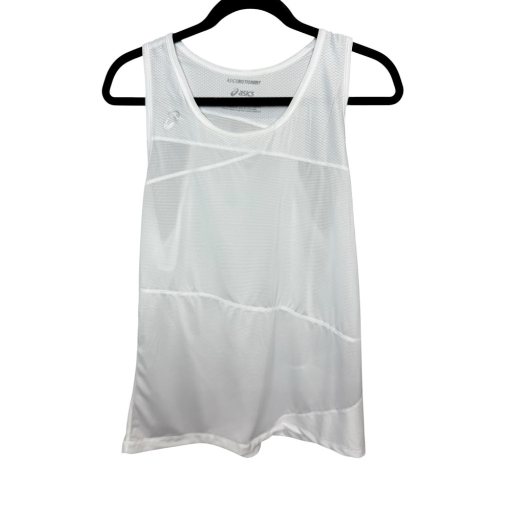 ASICS Women's White Tank Top Size Large‎